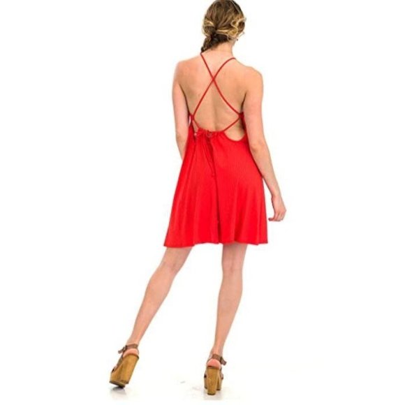 Free People FP Movement Halter Strappy Mini Dress - Picture 2 of 10